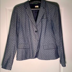 GAP academy blazer polka dot